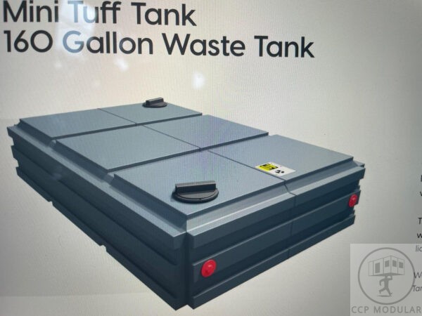 Portable effluent waste water tanks 160 Gallon